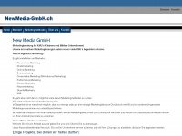 newmedia-gmbh.ch Webseite Vorschau