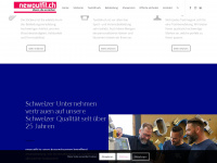 newoutfit.ch Webseite Vorschau