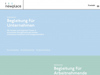 newplace.ch Webseite Vorschau