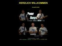 newpoorboys.de Webseite Vorschau