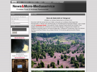 newsandmore-mediaservice.de Webseite Vorschau
