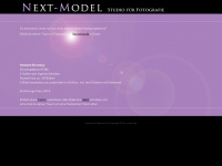nextmodel.de Webseite Vorschau