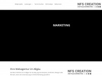 nfs-creation.de Webseite Vorschau