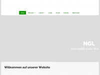 ng-laub.de Webseite Vorschau
