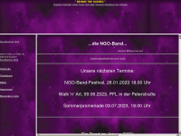 ngo-band-ag.de Webseite Vorschau