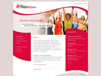 nia-arbon.ch Webseite Vorschau