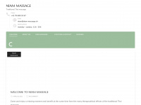 niam-massage.ch Webseite Vorschau