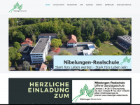 nibelungen-realschule.de Webseite Vorschau