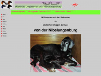 nibelungendoggen.de Webseite Vorschau