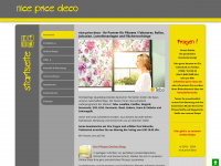 nice-price-deco.de Webseite Vorschau