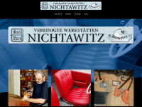 nichtawitz.at Webseite Vorschau