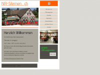 nichtraucherrestaurant.ch Webseite Vorschau