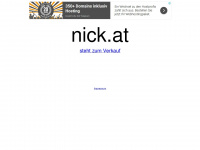 nick.at Webseite Vorschau