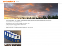 nicksoft.ch Webseite Vorschau
