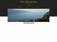 nico-marheineke.de Webseite Vorschau
