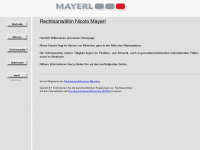 nicola-mayerl.de Webseite Vorschau