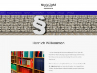 nicolai-zipfel.de Webseite Vorschau
