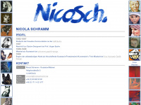 nicolaschramm.de Webseite Vorschau