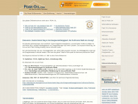 peak-oil.com Webseite Vorschau