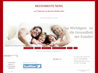 medikamente-news.info Webseite Vorschau
