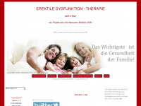 erektile-dysfunktion-therapie.de Webseite Vorschau