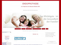 endoprothese.medizin-2000.de Webseite Vorschau