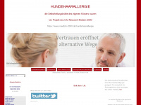 hundehaarallergie.medizin-2000.de Webseite Vorschau