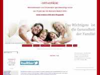 orthopaedie.medizin-2000.de Webseite Vorschau