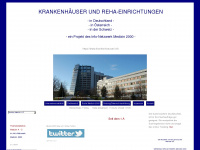 krankenhaeuser.info Webseite Vorschau