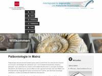 paleontology.uni-mainz.de Thumbnail