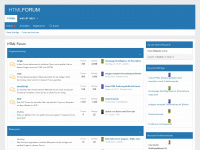 html-forum.de Webseite Vorschau
