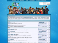 sims3-forum.de Webseite Vorschau