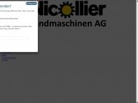 nicollier-landmaschinen.ch Webseite Vorschau