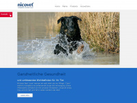 nicovet.de Webseite Vorschau