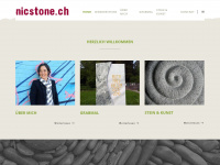nicstone.ch Webseite Vorschau