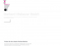 niebauer.co.at Webseite Vorschau