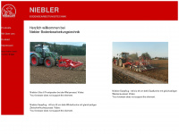 niebler-gmbh.de Webseite Vorschau