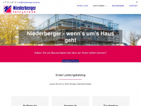 niederberger-stuck.de Webseite Vorschau
