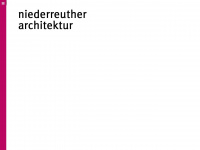 niederreuther.ch Webseite Vorschau