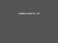 niederscherli.ch Webseite Vorschau