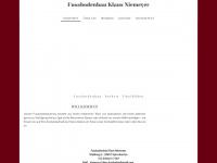 niemeyer-fussbodenbau.de Webseite Vorschau