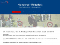 nienburger-reiterfest.de Webseite Vorschau