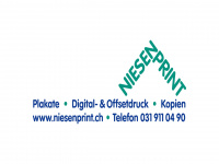 niesenprint.ch Webseite Vorschau