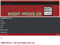 night-music.ch Webseite Vorschau