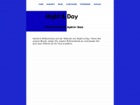 nightandday.ch Webseite Vorschau