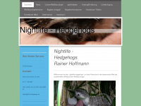 nightlife-hedgehogs.de Webseite Vorschau