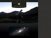 nightskyphoto.ch Webseite Vorschau