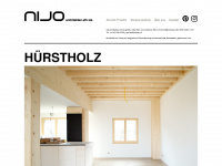 nijo.ch Webseite Vorschau