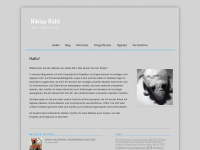 niklas-ruehl.de Webseite Vorschau