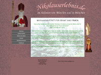 nikolauserlebnis.de Webseite Vorschau